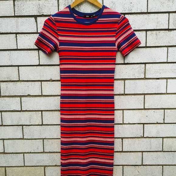 Sportsgirl Dresses Sportsgirl Bodycon Tee Midi Dress Size 6 To 8 Poshmark
